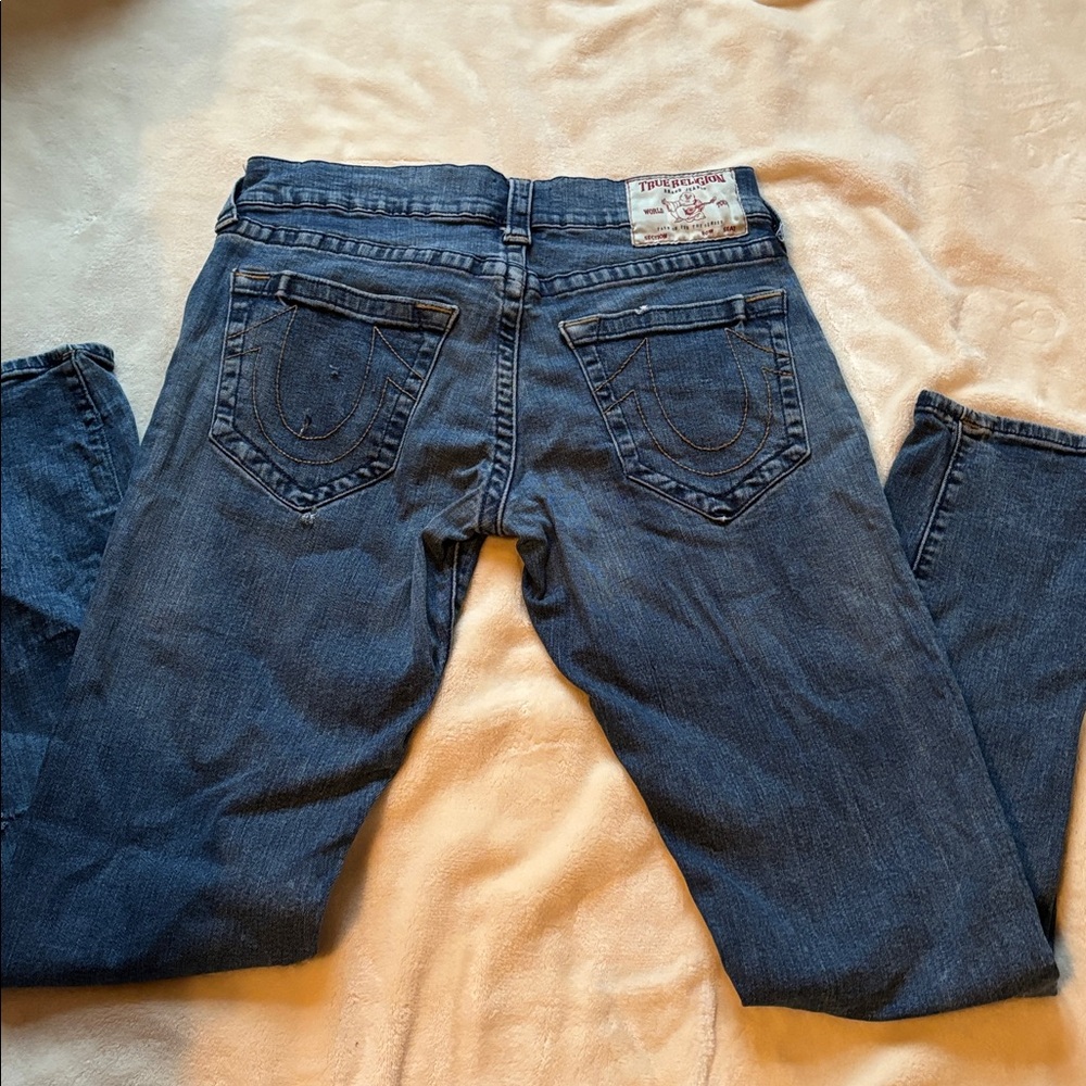 True Religion Low Rise Bootcut Jeans